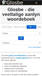 Mobile Screenshot of af.glosbe.com