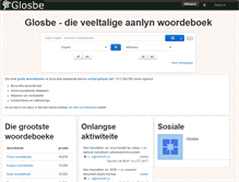 Tablet Screenshot of af.glosbe.com
