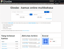 Tablet Screenshot of id.glosbe.com