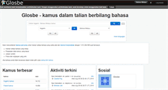 Desktop Screenshot of ms.glosbe.com