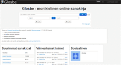 Desktop Screenshot of fi.glosbe.com
