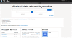 Desktop Screenshot of it.glosbe.com