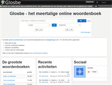 Tablet Screenshot of nl.glosbe.com